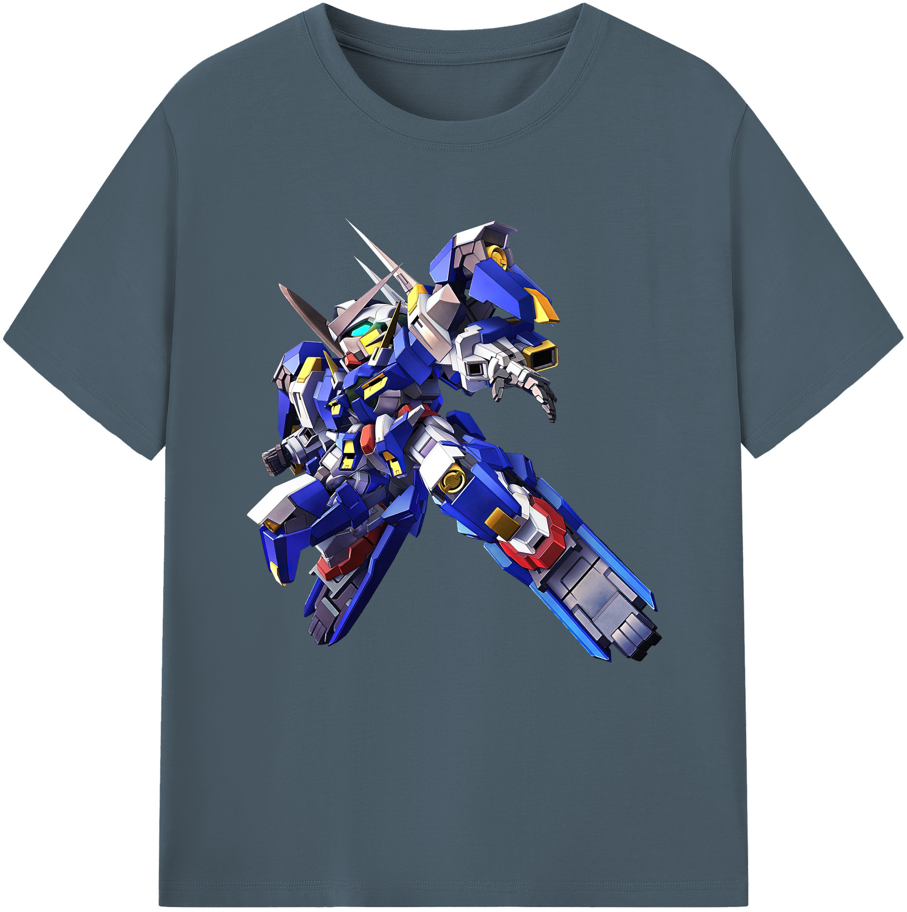 （画像用） 機動戦士ガンダム Mobile Suit Gundam 綿100％半袖Tシャツ（フロントプリント）